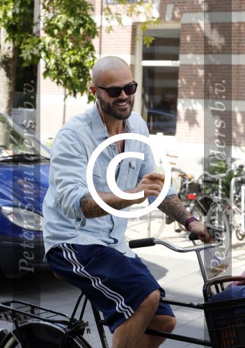 Amsterdam 30 augustus 2012
Arie Boomsma met baard op de fiets.
Peter Smulders bv