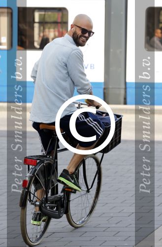 Amsterdam 30 augustus 2012
Arie Boomsma met baard op de fiets.
Peter Smulders bv