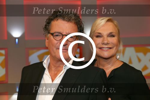 Hilversum, 27 Augustus 2012
Perspresentatie MAX Omroep Najaar 2012-2013
Monique v d Ven met haar man Edwin de Vries
Foto Peter Smulders BV