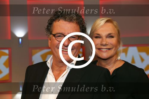 Hilversum, 27 Augustus 2012
Perspresentatie MAX Omroep Najaar 2012-2013
Monique v d Ven met haar man Edwin de Vries
Foto Peter Smulders BV