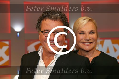 Hilversum, 27 Augustus 2012
Perspresentatie MAX Omroep Najaar 2012-2013
Monique v d Ven met haar man Edwin de Vries
Foto Peter Smulders BV