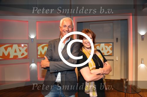 Hilversum, 27 Augustus 2012
Perspresentatie MAX Omroep Najaar 2012-2013
Myrna Goossen en Frank du Mosch
Foto Peter Smulders BV