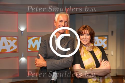 Hilversum, 27 Augustus 2012
Perspresentatie MAX Omroep Najaar 2012-2013
Myrna Goossen en Frank du Mosch
Foto Peter Smulders BV