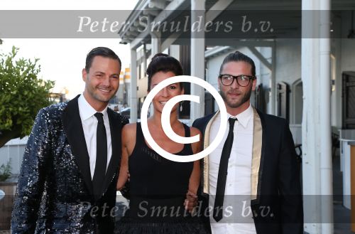 Amsterdam, 26 Augustus 2012
Feest in de Harbour Club t.g.v. de verjaardag van Glennis Grace
Fred v Leer met... en Quinty Trustfull
Foto Peter Smulders BV