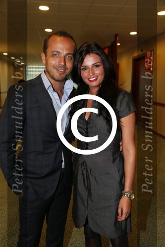 Amsterdam 2 september 2012
Modeshow Paul Schulten in het okura. Geert Hoes met vriendin Merel
Peter Smulders bv