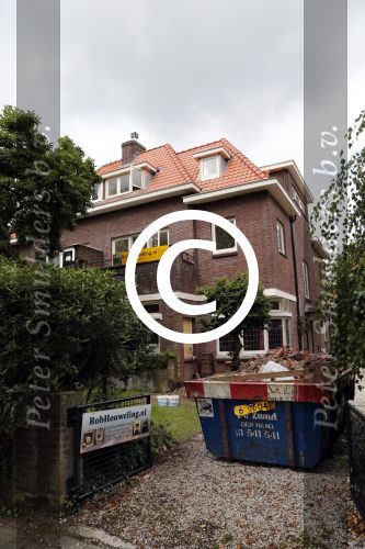 Wassenaar 30 augustus 2012
Huis Halbe Zijlstra tijdens verbouwing.
Peter Smulders bv
