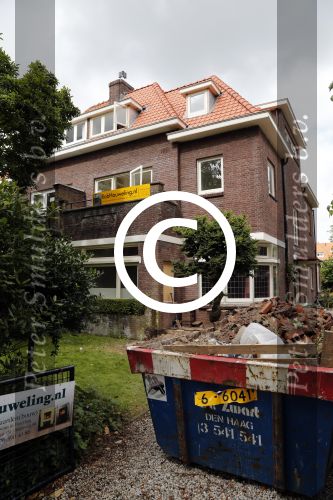 Wassenaar 30 augustus 2012
Huis Halbe Zijlstra tijdens verbouwing.
Peter Smulders bv