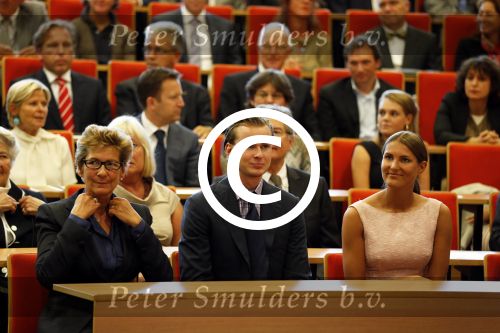 Breukelen 10 september 2012
Joop van de Ende krijgt ere doctoraat op universiteit Neyerode. Aanwezig zijn zijn vrouw Janine en kinderen Iris en Vincent
Peter Smulders bv