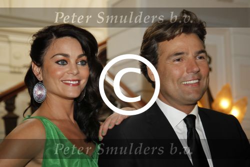 Amsterdam, 22 Augustus 2012
Perspresentatie Strictly Come Dancing van de AVRO
Kim Lian v d Meij met Reinout Oerlemans als presentator
Foto Peter Smulders BV