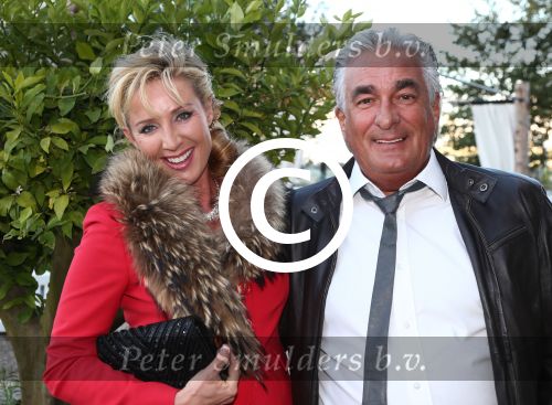 Amsterdam, 26 Augustus 2012 
Ludo Voeten met partner
Foto Peter Smulders BV
