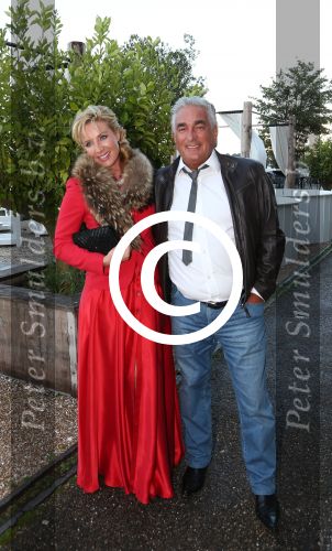 Amsterdam, 26 Augustus 2012 
Ludo Voeten met partner
Foto Peter Smulders BV
