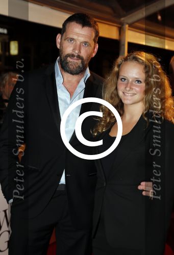 Amsterdam 3 september 2012
Premiere de verbouwing in het nieuwe de la mar theater. Mark Rietman met vriendin
Peter Smulders bv