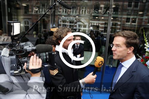 Amsterdam23 september 2012
Premiere de Jantjes in het nieuwe de la mar. Mark Rutte met Robert Blaauboer
Peter Smulders bv