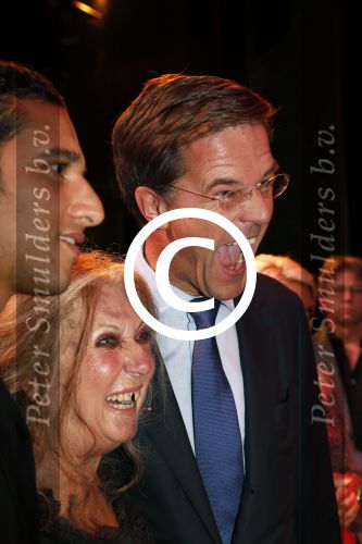 Amsterdam 23 september 2012
Premiere de Jantjes in het nieuwe de la mar met oa Willeke Alberti. Mark Rutte Ali B en Willeke
Peter Smulders bv