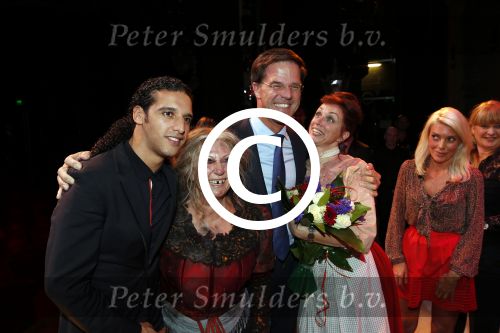 Amsterdam 23 september 2012
Premiere de Jantjes in het nieuwe de la mar met oa Willeke Alberti. Mark Rutte Ali B en Willeke
Peter Smulders bv
