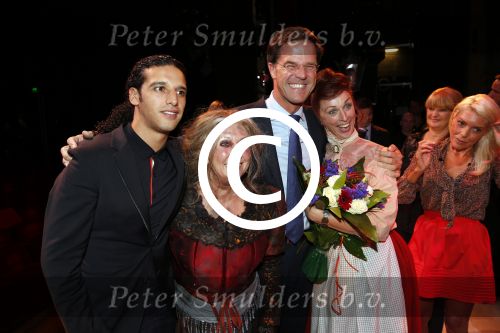 Amsterdam 23 september 2012
Premiere de Jantjes in het nieuwe de la mar met oa Willeke Alberti. Mark Rutte Ali B en Willeke
Peter Smulders bv