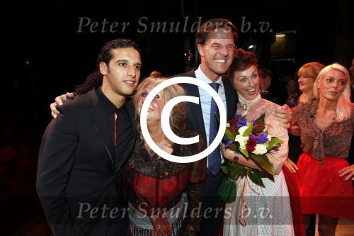 Amsterdam 23 september 2012
Premiere de Jantjes in het nieuwe de la mar met oa Willeke Alberti. Mark Rutte Ali B en Willeke
Peter Smulders bv
