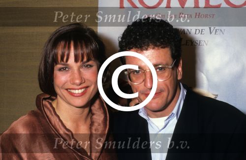 Amsterdam, 11 April 1990
Premiere Romeo
Monique v d Ven samen met haar vriend Edwin de Vries
Foto Peter Smulders BV
