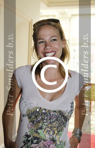 Amsterdam, 22 Augustus 2012
Zwangere Nicolette Kluijver een dag na haar geheime huwelijk in het Amstel Hotel
Foto Peter Smulders BV