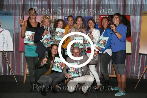 Ridderkerk, 11 September 2012
Lancering Helden No. 15 van Frits Barend en Barbara Barends met veel Olympische Kampioenen

Foto Peter Smulders BV