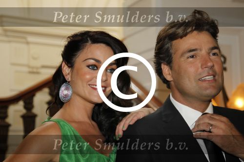Amsterdam, 22 Augustus 2012
Perspresentatie Strictly Come Dancing van de AVRO
Kim Lian v d Meij met Reinout Oerlemans als presentator
Foto Peter Smulders BV