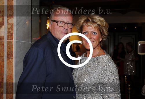 Amsterdam 29 augustus 2012
Premiere Yab Yum in carre. Simone Kleinsma met man Guus Verstraeten
Peter Smulders bv