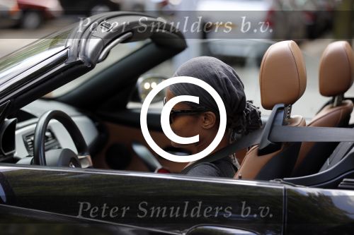 Amsterdam 6 september 2012
Sylvana Simons in haar nieuwe bmw cabrio.
Peter Smulders bv