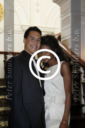 Amsterdam, 22 Augustus 2012
Perspresentatie Strictly Come Dancing van de AVRO
Sylvana Simons met danspartner Redmond Valk
Foto Peter Smulders BV