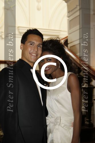 Amsterdam, 22 Augustus 2012
Perspresentatie Strictly Come Dancing van de AVRO
Sylvana Simons met danspartner Redmond Valk
Foto Peter Smulders BV