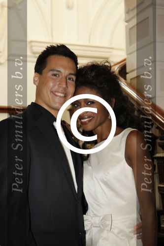 Amsterdam, 22 Augustus 2012
Perspresentatie Strictly Come Dancing van de AVRO
Sylvana Simons met danspartner Redmond Valk
Foto Peter Smulders BV
