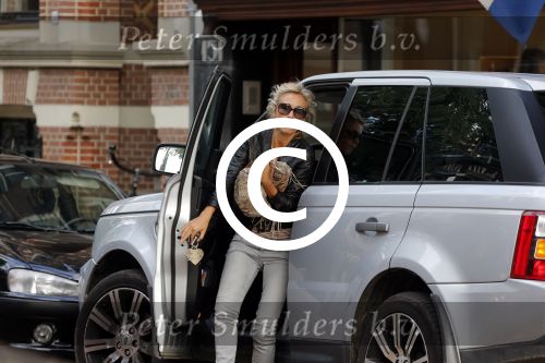 Amsterdam 12 september 2012
Wendy v Dijk met haar range rover.
Peter Smulders bv