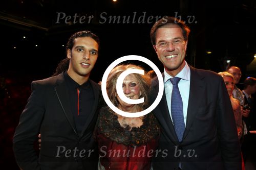 Amsterdam 23 september 2012
Premiere de Jantjes in het nieuwe de la mar met oa Willeke Alberti. Mark Rutte Ali B en Willeke
Peter Smulders bv