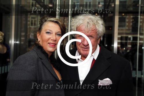 Amsterdam23 september 2012
Premiere de Jantjes in het nieuwe de la mar. Willibrord Frequin met vriendin
Peter Smulders bv