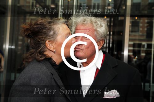 Amsterdam23 september 2012
Premiere de Jantjes in het nieuwe de la mar. Willibrord Frequin met vriendin
Peter Smulders bv