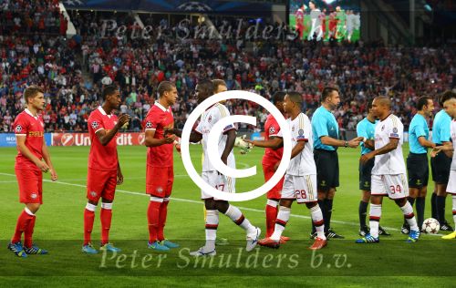 Eindhoven, 20 Augustus 2013
3e Voorronde CL PSV-AC Milan, eindstand 1-1

Foto Peter Smulders BV