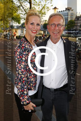 Amsterdam 3 september 2013
Premiere Stiletto in Carre.
Alexandra Alphenaar met vader
