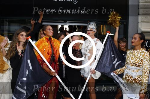 Amsterdam 28 augustus 2013
Voque fashion night out. Anna Wintour