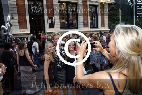 Amsterdam 28 augustus 2013
Voque fashion night out.
Anouk Smulders