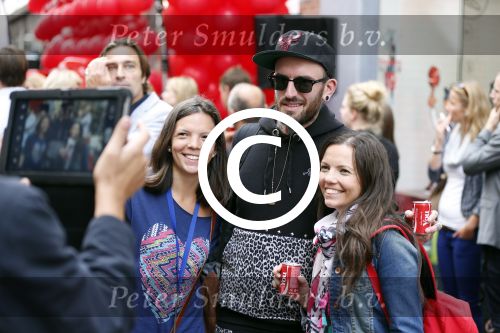 Amsterdam 14 augustus 2013
Ben Saunders lopend op de kalverstraat.
Peter Smulders bv