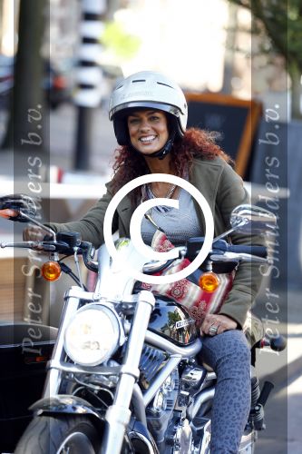 Amsterdam 5 september 2013
Chimene v Oosterhout op haar Harley Davidson
Foto Peter Smulders BV