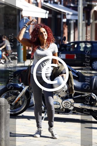 Amsterdam 5 september 2013
Chimene v Oosterhout op haar Harley Davidson
Foto Peter Smulders BV