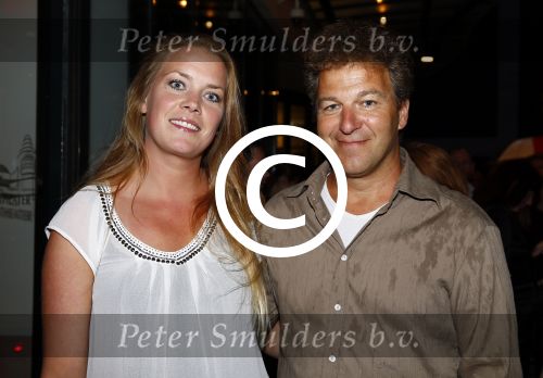 Scheveningen 9 september 2013
Premiere Smoorverliefd in het circustheater.
Erik v Trommel met vriendin