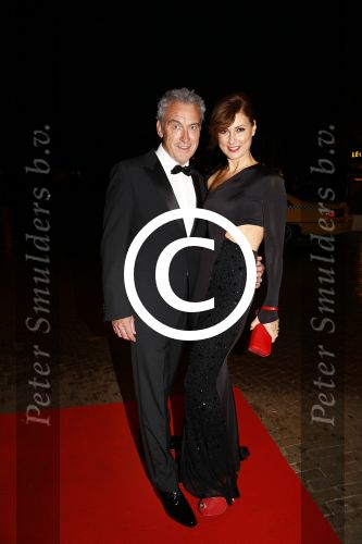 Scheveningen 9 september 2013
Premiere Smoorverliefd in het circustheater.
Euvgenia Parakhina met vriend Jeroen Jorna