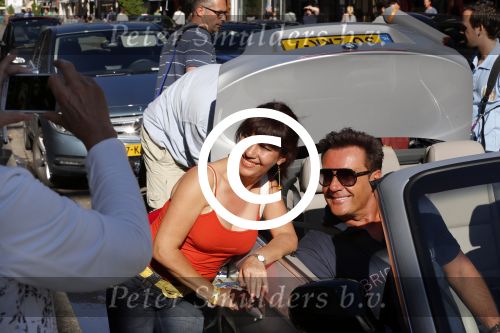 Amsterdam 14 augustus 2013
Gerard Joling en Jort Kelder nemen commercial op voor autoverhuurbedrijf Sixt in Amsterdam zuid.
Peter Smulders bv