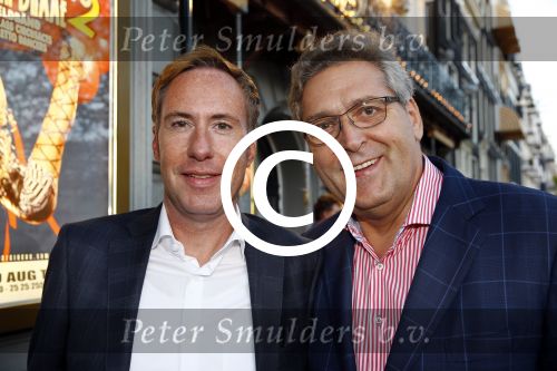 Amsterdam 3 september 2013
Premiere Stiletto in Carre.
Henk Krol met vriend