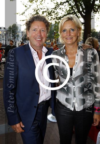 Amsterdam 3 september 2013
Premiere Stiletto in Carre.
Henkjan Smits met vrouw