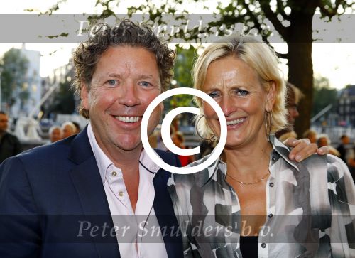 Amsterdam 3 september 2013
Premiere Stiletto in Carre.
Henkjan Smits met vrouw