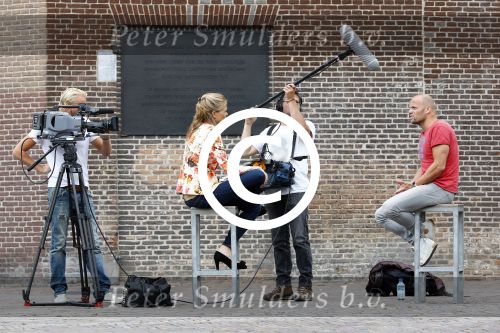 Amsterdam 20 augustus 2013
Jens Olde kalter schrijver van het boek over Badr hari wordt geintervieuwd door Tessa v Hoof voor RTL Boulevard.
Peter Smulders bv