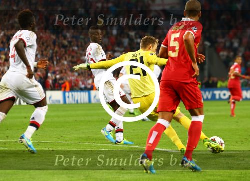 Eindhoven, 20 Augustus 2013
3e Voorronde CL PSV-AC Milan, eindstand 1-1
Jeroen Zoet
Foto Peter Smulders BV