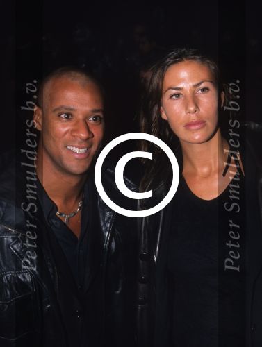 Amsterdam, 27 September 1999
Jimmy Geduld met zijn vriend
Foto Peter Smulders BV